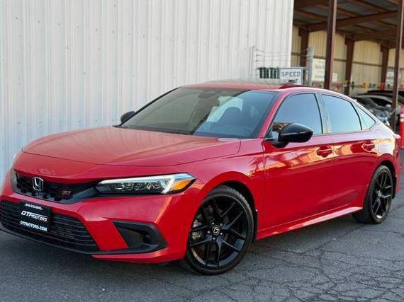 HONDA CIVIC SI 2022 2HGFE1E50NH470877 image